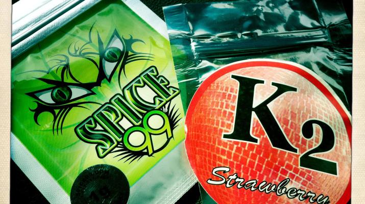 Spice/K2 is a synthetic cannabinoid which is a Schedule I controlled substance in the U.S. -Photo courtesy of DEA