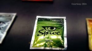 A package of Spice "Silver".
-Photo courtesy of DEA